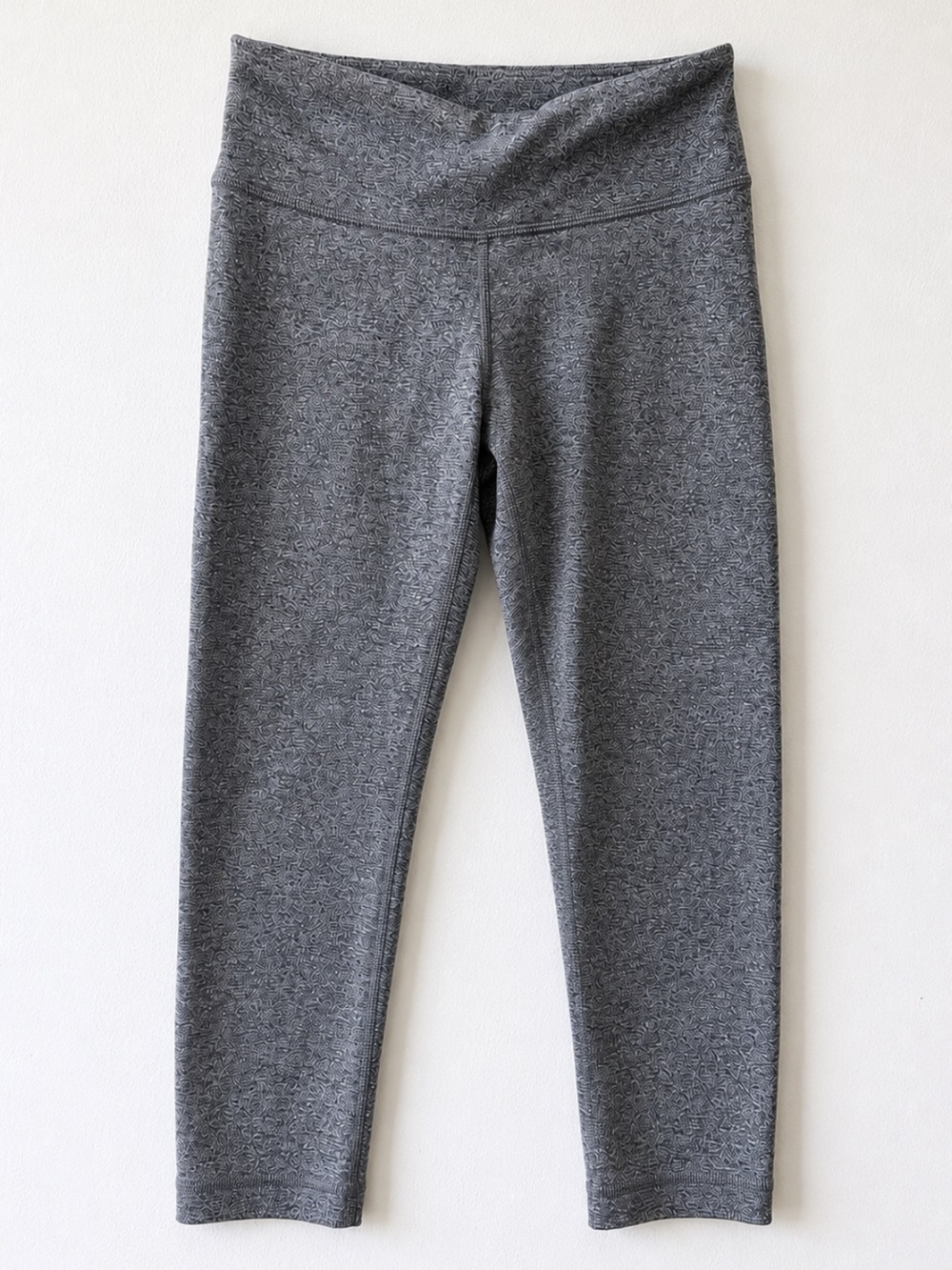 Lululemon Cropped Leggings | Women’s Size 6 | Heather Gray